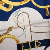 Hermès Classic "Eperon d`Or" Silk Carre 90 Scarf Tuch