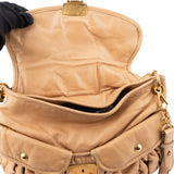Miu Miu Quilted Leather City Handbag