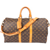 Louis Vuitton Canvas Monogram Keepall 45 Bandouliere