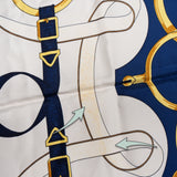Hermès Classic "Eperon d`Or" Silk Carre 90 Scarf Tuch