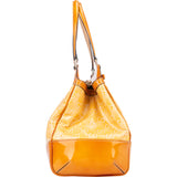 Gucci GG Patent Leather Monogram Handbag