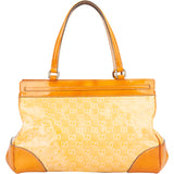 Gucci GG Patent Leather Monogram Handbag