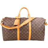 Louis Vuitton Canvas Monogram Keepall 50 Bandouliere