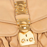 Miu Miu Quilted Leather City Handbag