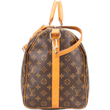 Louis Vuitton Canvas Monogram Keepall 50 Bandouliere