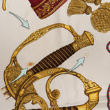 Hermès Classic "Grand Uniforme" Silk Carre 90 Scarf Tuch