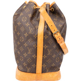 Louis Vuitton Canvas Monogram Sac Noe Grande Shoulder Bag