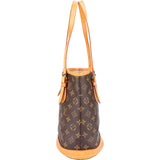 Louis Vuitton Canvas Monogram Bucket Bag PM Handbag