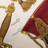 Hermès Classic "Grand Uniforme" Silk Carre 90 Scarf Tuch