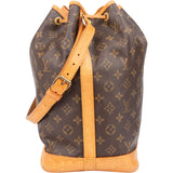Louis Vuitton Canvas Monogram Sac Noe Grande Shoulder Bag