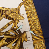 Hermès Classic "Grand Uniforme" Silk Carre 90 Scarf Tuch