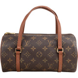 Louis Vuitton Canvas Monogram Papillon Handbag