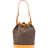 Louis Vuitton Canvas Monogram Sac Noe Grande Shoulder Bag