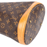 Louis Vuitton Canvas Monogram Bucket Bag PM Handbag