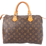 Louis Vuitton Canvas Monogram Speedy 30 Handbag