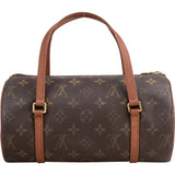 Louis Vuitton Canvas Monogram Papillon Handbag