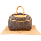 Louis Vuitton Canvas Monogram Trouville Handbag