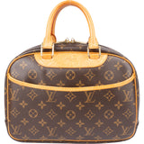 Louis Vuitton Canvas Monogram Trouville Handbag