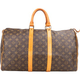 Louis Vuitton Canvas Monogram Keepall 45