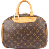 Louis Vuitton Canvas Monogram Trouville Handbag
