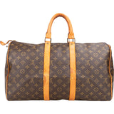 Louis Vuitton Canvas Monogram Keepall 45