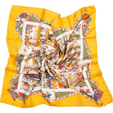 Hermès Classic "La Gvillavme" Silk Carre 90 Scarf Tuch