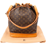 Louis Vuitton Canvas Monogram Sac Noe Grande Shoulder Bag