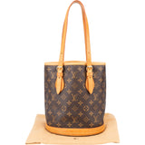 Louis Vuitton Canvas Monogram Bucket Bag PM Handbag