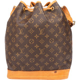 Louis Vuitton Canvas Monogram Sac Noe Grande Shoulder Bag