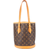 Louis Vuitton Canvas Monogram Bucket Bag PM Handbag