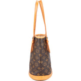Louis Vuitton Canvas Monogram Bucket Bag PM Handbag