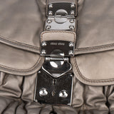 Miu Miu Quilted Leather City Handbag