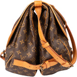 Louis Vuitton Canvas Monogram Saumur 43 Crossbody Bag