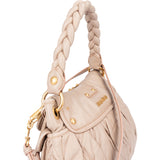 Miu Miu Quilted Leather City Handbag