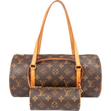 Louis Vuitton Canvas Monogram Papillon Set Handbag