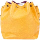 Louis Vuitton Jaune Epi Leather Sac Neo Petit Shoulder Bag