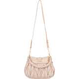 Miu Miu Quilted Leather City Handbag