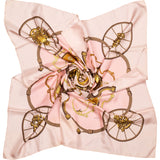 Hermès Classic "Springs" Silk Carre 90 Scarf Tuch