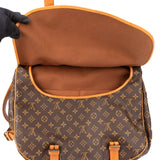 Louis Vuitton Canvas Monogram Saumur 43 Crossbody Bag