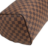 Louis Vuitton Damier Ebene Monogram Speedy 30 Handbag