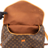Louis Vuitton Canvas Monogram Saumur 43 Crossbody Bag