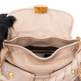 Miu Miu Quilted Leather City Handbag