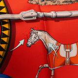 Hermès Classic "Couvertures" Silk Carre 90 Scarf Tuch