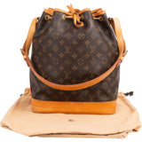 Louis Vuitton Canvas Monogram Sac Noe Grande Shoulder Bag