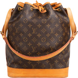Louis Vuitton Canvas Monogram Sac Noe Grande Shoulder Bag