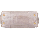 Miu Miu Grey Leather City Handbag