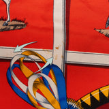 Hermès Classic "Couvertures" Silk Carre 90 Scarf Tuch