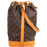 Louis Vuitton Canvas Monogram Sac Noe Grande Shoulder Bag