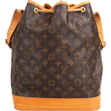 Louis Vuitton Canvas Monogram Sac Noe Grande Shoulder Bag