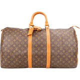 Louis Vuitton Canvas Monogram Keepall 55